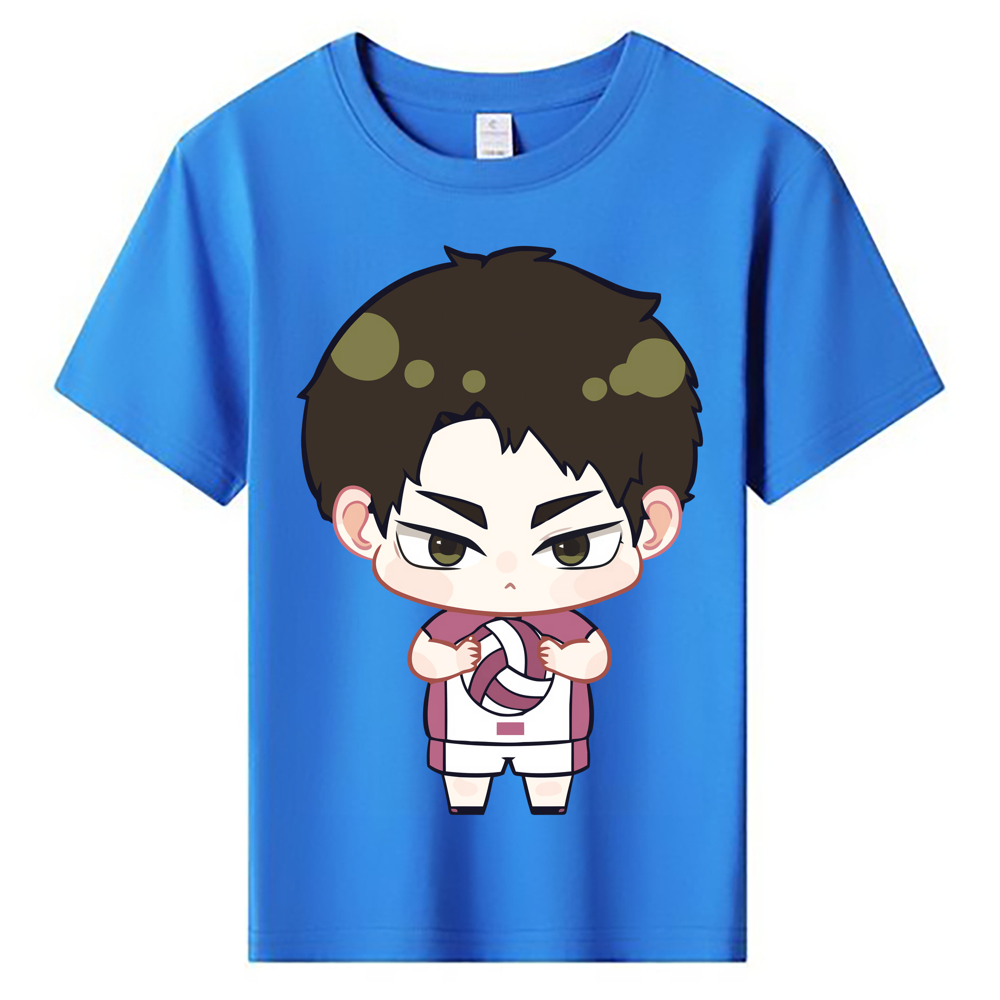 （画像用） ハイキュー!! Haikyu!! 綿100％キッズTシャツ（フロントプリント）